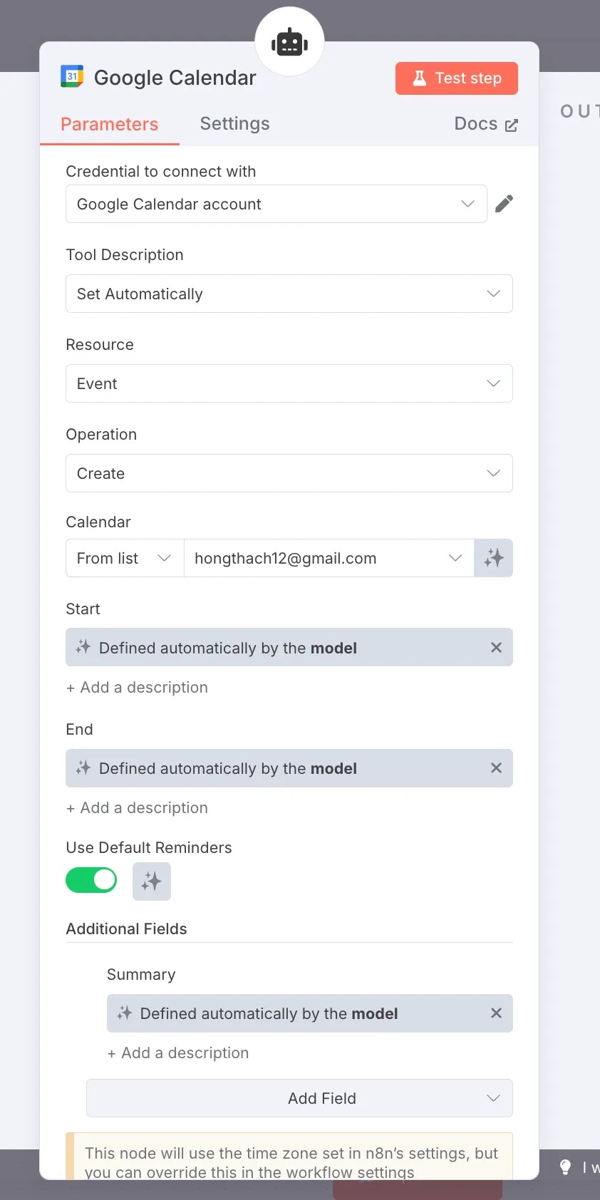 Automating Tasks with AI Agent Using n8n
